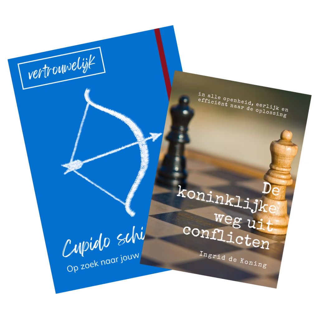 Cupido schiet raak en De koninklijke weg uit conflicten